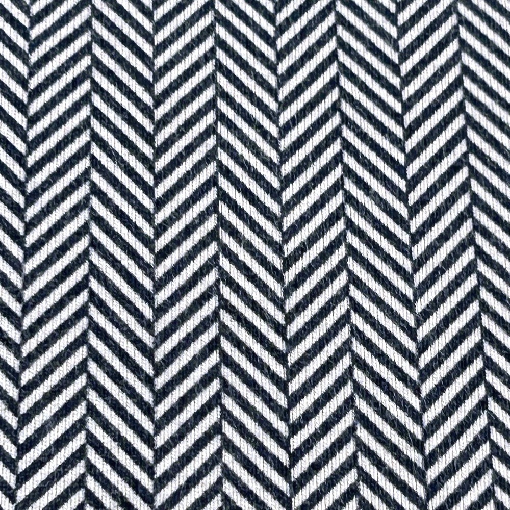 Duffield Lane Girls Navy White Herringbone Button Shoulder A-Line Dress Size 8 - Picture 6 of 8